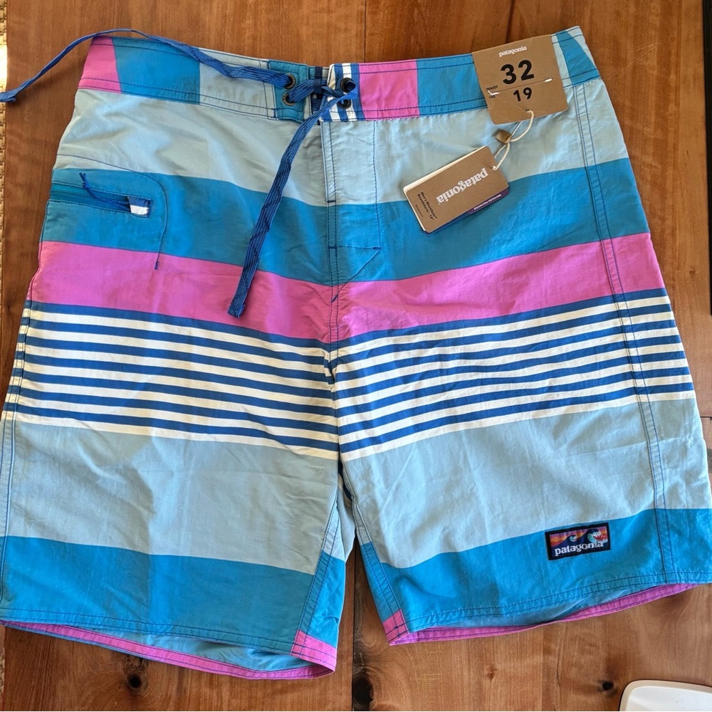 NWT men’s Patagonia board shorts. This style and color is discontinued.